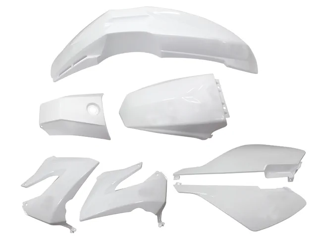 bdbb043a3e57535ac662501a84c464794773d761_306_4950_10 Tec-X Plast-kit / Kåpkit Vit Derbi Senda R X-Treme 03-10 SM X-Treme 02-10 - Dekaler & grafik