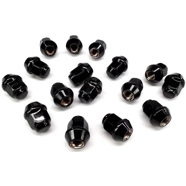 beac7f55623593c2f332b482aee25cbbed6cbf9e_74_081 ITP Hjulmuttersats 10 x 1.25mm 60° konisk svart 16 st