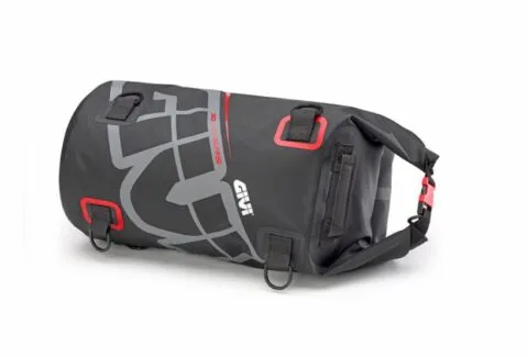 Givi EA114GR Vattentät väska rulle 30lt svart/grå/röd