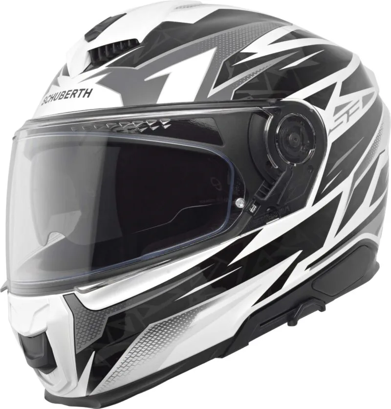 bf0c2bc7df287335c7cf5eac218726d2f1b13e7d_51_2611_6 Schuberth Hjälm S3 Thunder Vit