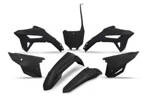 UFO Plastkit 5-delar Svart 001 CRF250R 22-24- CRF450R 21-24