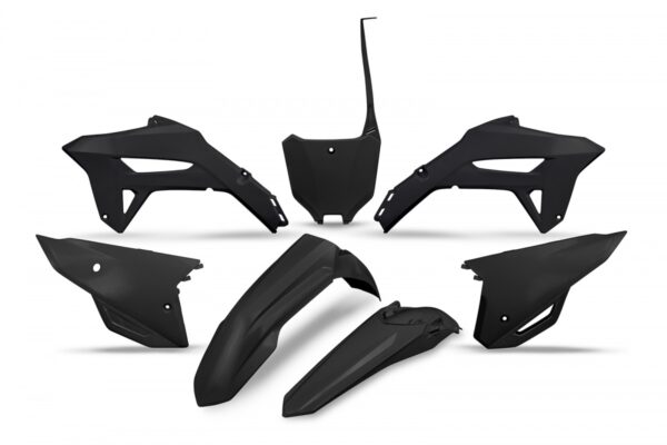 UFO Plastkit 5-delar Svart 001 CRF250R 22-24- CRF450R 21-24
