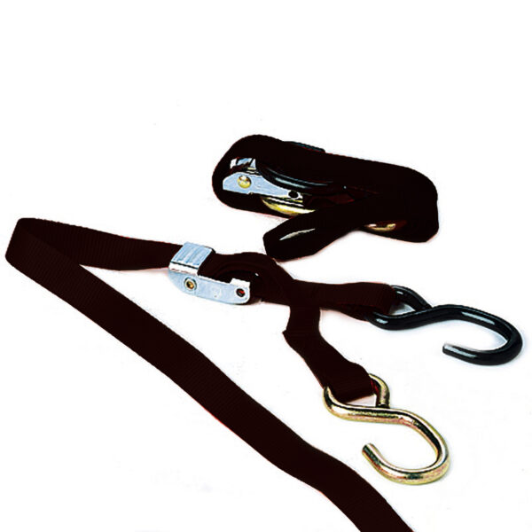 "TMV Tiedowns 1.5"" Black (2pcs) Width: 1-1/2"""