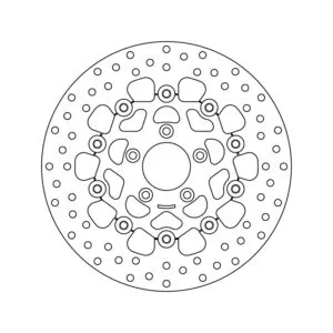 Brembo Serie Oro Bromsskiva floating