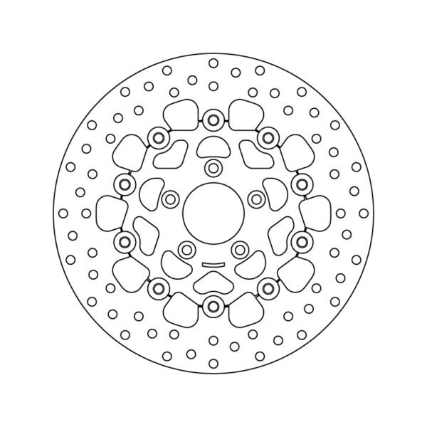 Brembo Serie Oro Bromsskiva floating