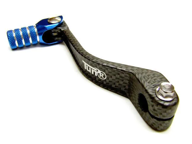 c25c4c8e1e0692b6223981b8cbb9a3dc7722d40a_306_4023_4 Tec-X Växelspak Carbon-mönster/Blå Derbi Senda / Aprilia RXSX 06- / Gilera R - Fotpinnar & pedaler