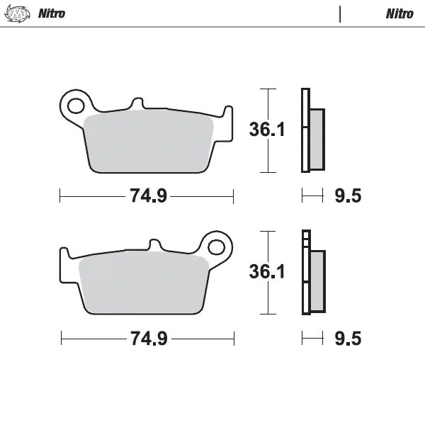 c38a60d17d21b84695aeabca3a551edc630c2546_235_091821 Moto-Master Bromsklossats Honda: bak CR80/85 CR125/250/500