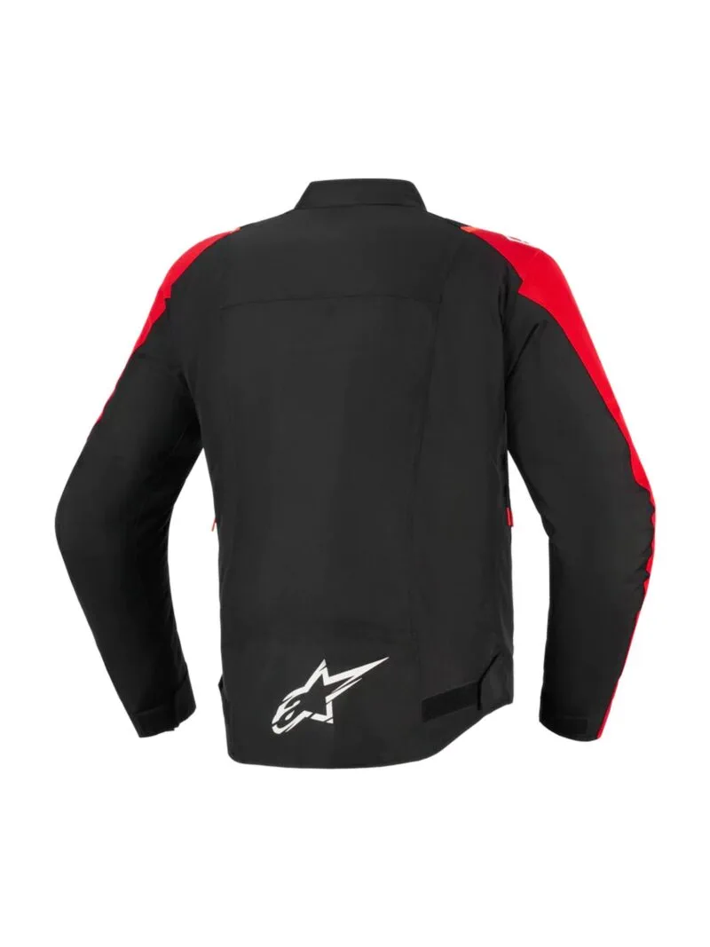 Alpinestars Jacka T-SPS v2 Vattentät Svart/Röd Fluo