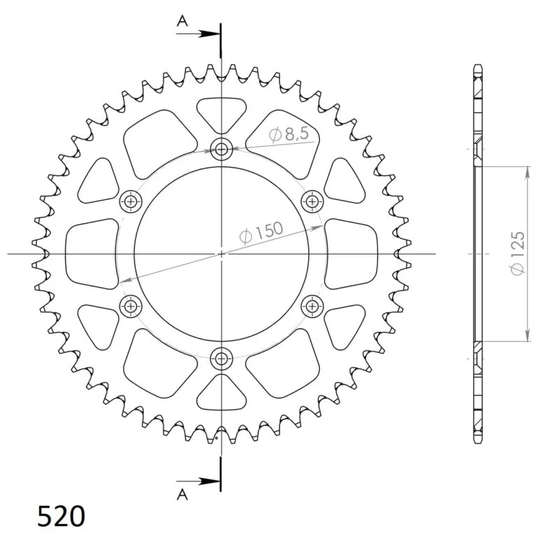 c41cb280c1ffd385916e59eeeec8fdd92098464b_27_3_990_49_0_1 Supersprox Bakdrev Aluminium RAL-990:49 Svart