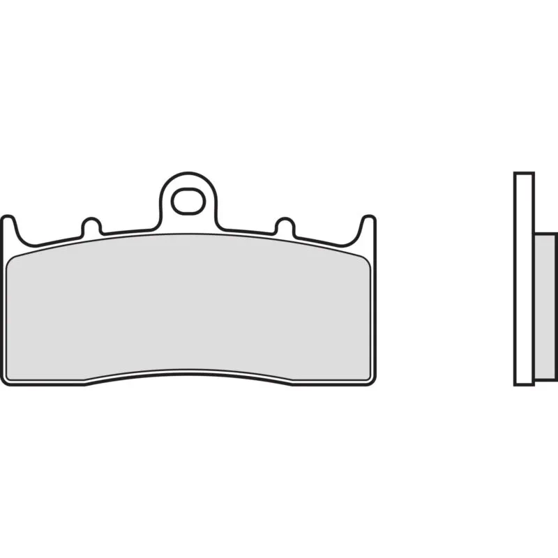 07BM0907.eps Brembo Bromsbelägg Sintered Front Road - Fram