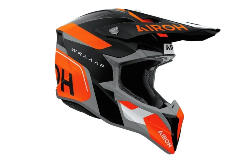 Airoh Hjälm Wraaap Conquer Orange matt