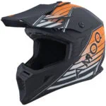 AMOQ Meteor V2 Hjälm Axis Svart/Orange