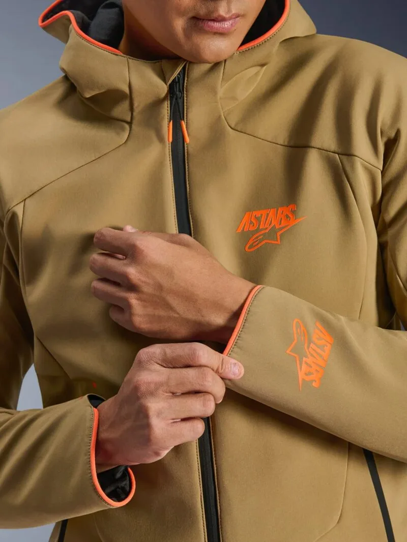 Alpinestars Jacka Aeroshell Vattentät Khaki