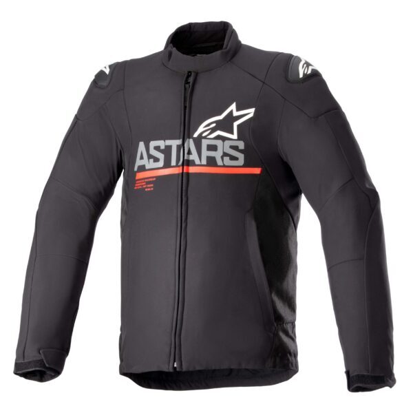 Alpinestars Textiljacka SMX Vattentät Svart/Röd