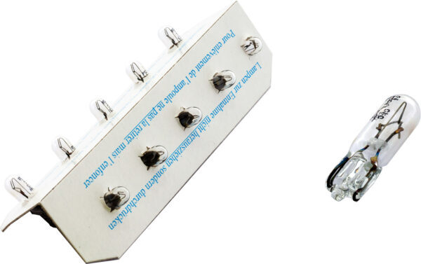 Philips glödlampa 12V 2W W2x4.6d