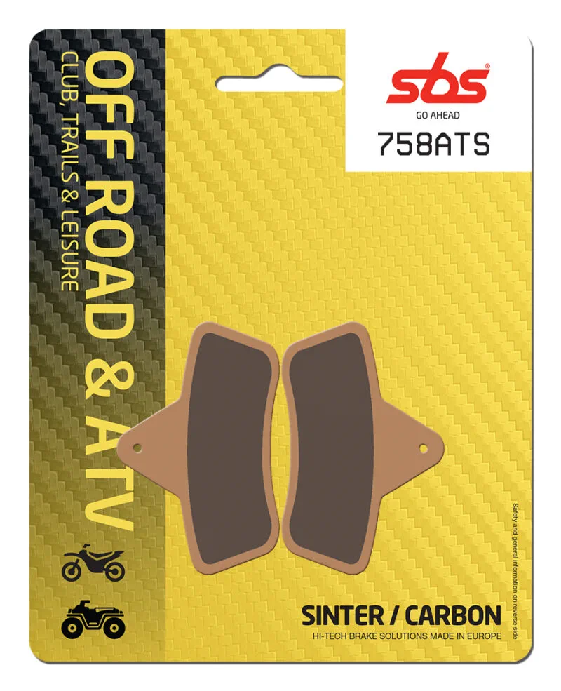 Sbs Bromsklossats Sintered Atv - Bromsbelägg