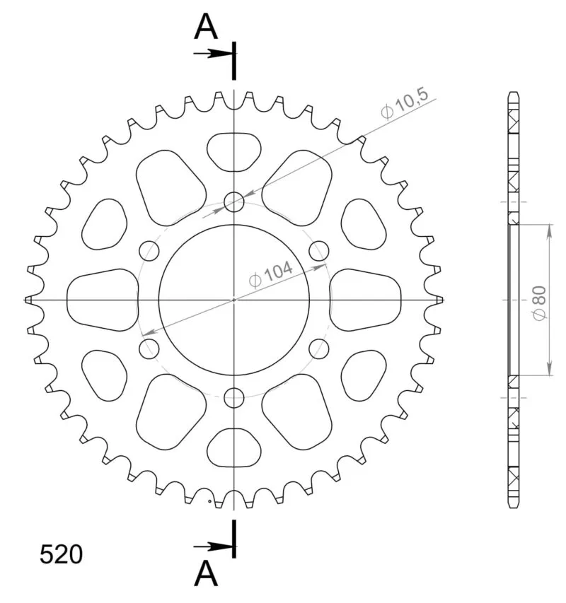 ca36a2118bf6962257fd0eb6d3ce83495186ea35_27_3_478_42_0_1 Supersprox Alu Bakdrev KA Svart 42