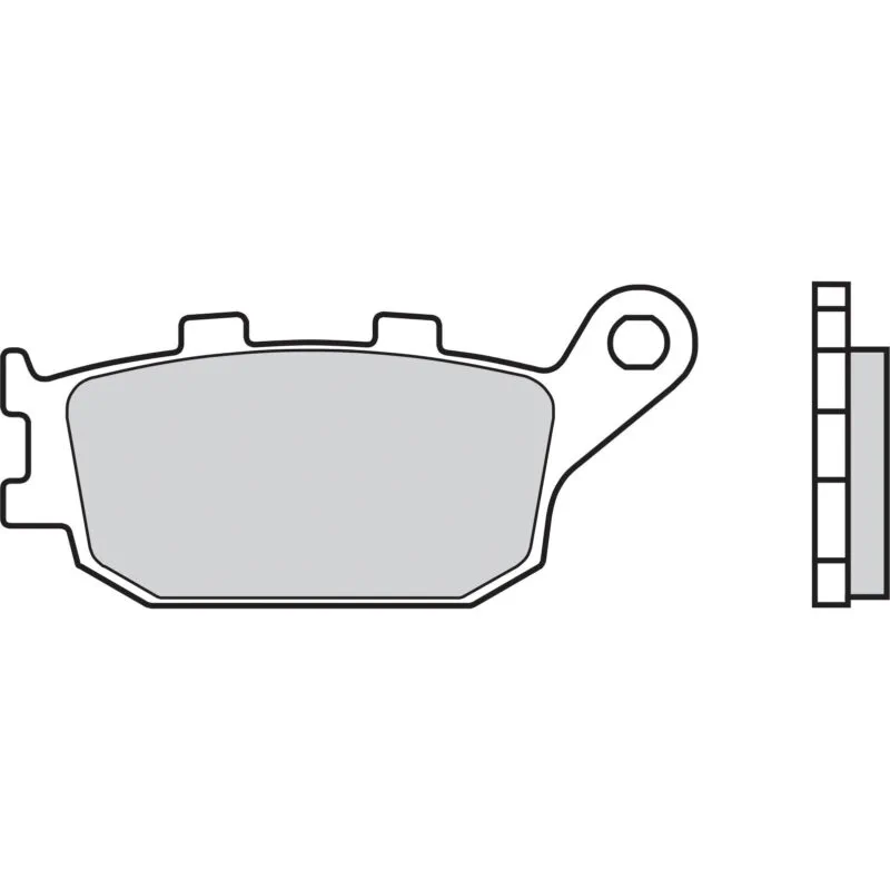 07HO3607.FH10 Brembo Bromsbelägg Sintered Rear Road - Bak