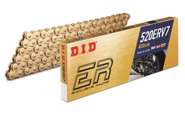 D.I.D 520ERV7 G&G Kedja+Nitlås (ZJ)