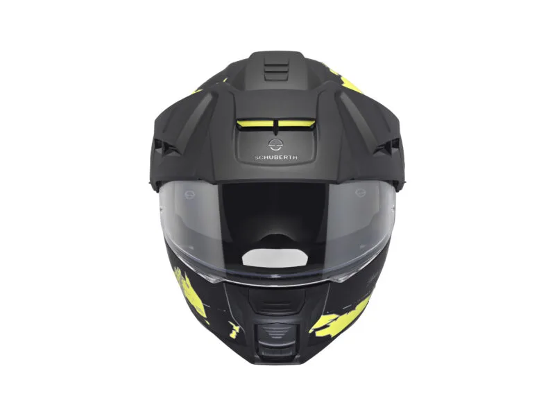 Schuberth Hjälm E2 Atlas matt gul/grå