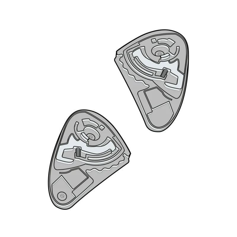 SIMPSON Venom/Speed Visor Fitting Kit