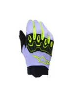 Alpinestars Handskar Youth Full Bore v2 Lila/Fluo Gul