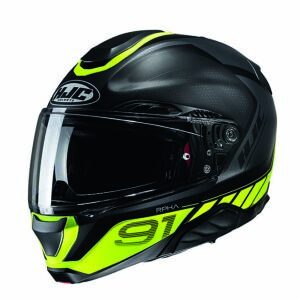 HJC Hjälm RPHA 91 Rafino Svart/Fluo Gul MC3HSF