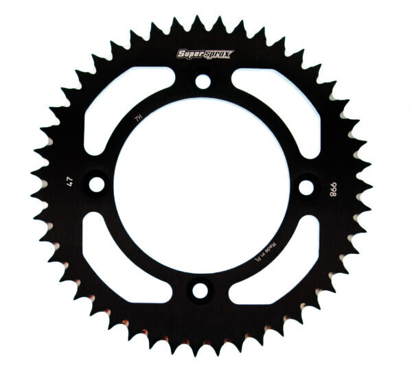 Supersprox Bakdrev Aluminium RAL-998:47 Svart