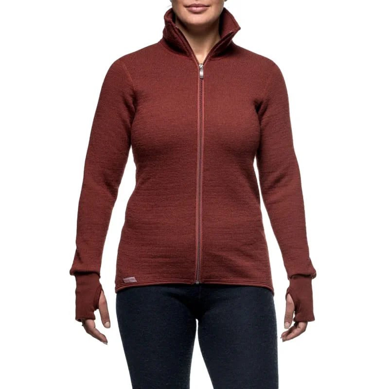 d4ed0e3d7316e93936e9e320c0e6423d5ec43566_582_7234_9_4_1 Woolpower Full zip 400 Merino Mid layer Jacka roströd