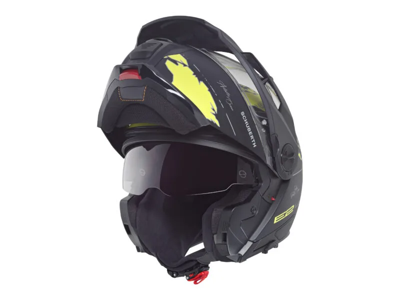 Schuberth Hjälm E2 Atlas matt gul/grå