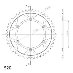 Supersprox Bakdrev Stål 460.49