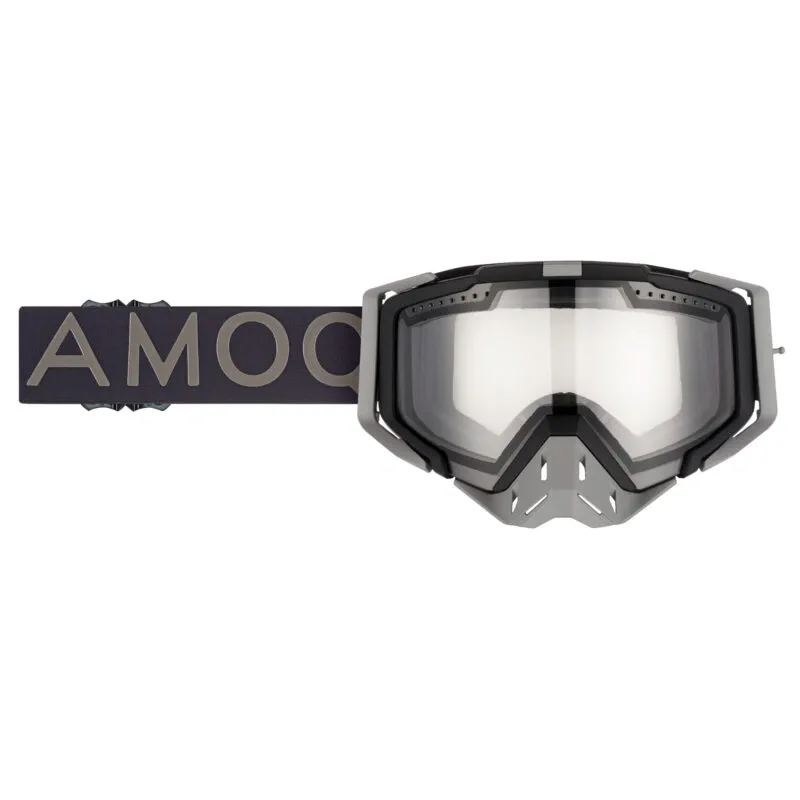 Produck/Product photography studio AMOQ Aster Skoterglasögon Svart-Grå Klar