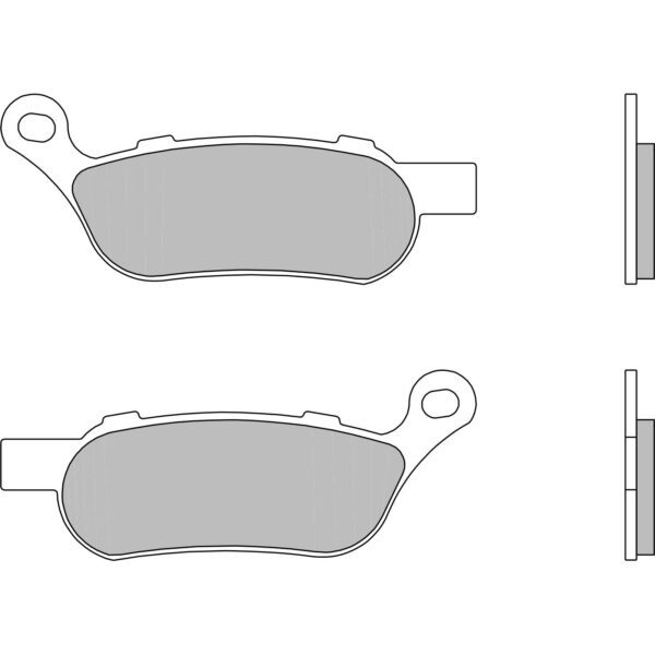 Brembo Bromsbelägg Sintered Rear Road