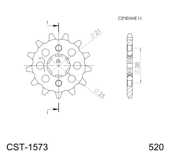 Supersprox Framdrev 1573.13