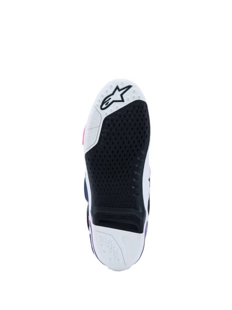 Alpinestars Stövel Tech 10 Vit/Violet/Fluo Rosa