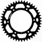 Supersprox Bakdrev Aluminium RAL-990:52 Svart