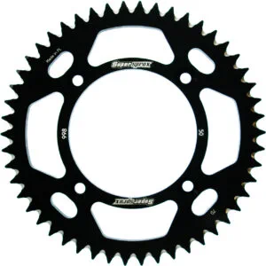 Supersprox Bakdrev Aluminium RAL-998:50 Svart