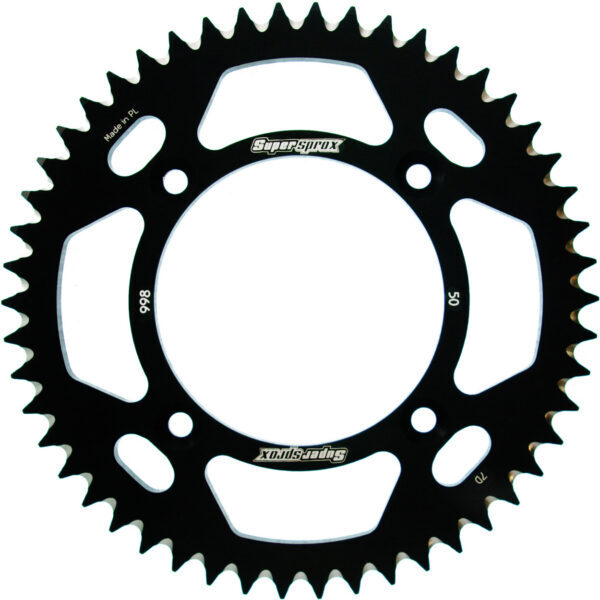 Supersprox Bakdrev Aluminium RAL-998:50 Svart