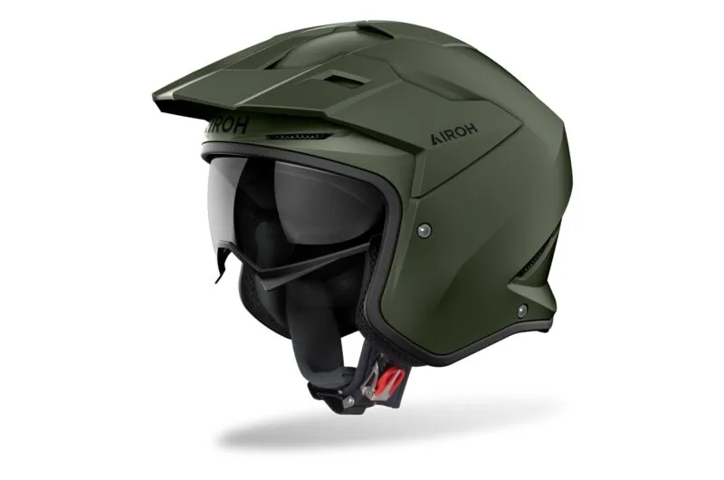 Airoh Hjälm Kombakt Color military Grön matt