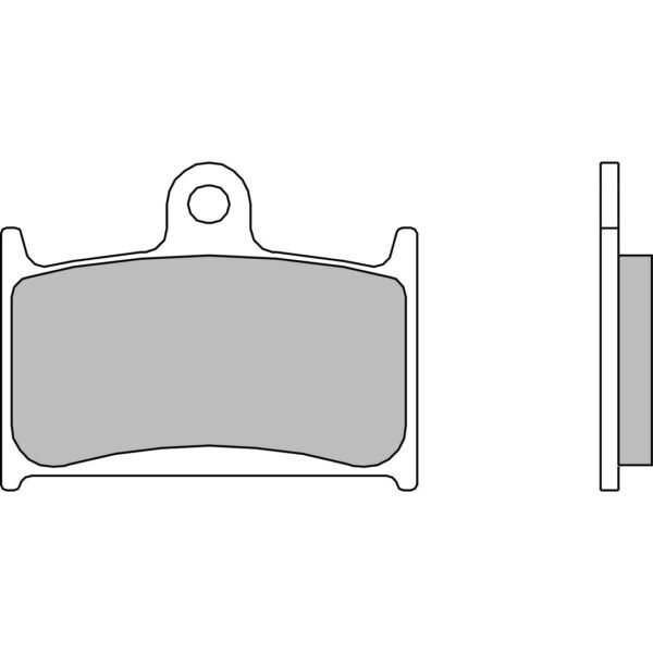Brembo Bromsbelägg Sintered Front Road
