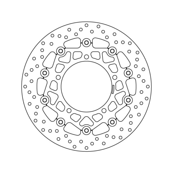 Brembo Serie Oro Bromsskiva floating