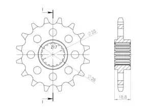 Supersprox Framdrev 704.16