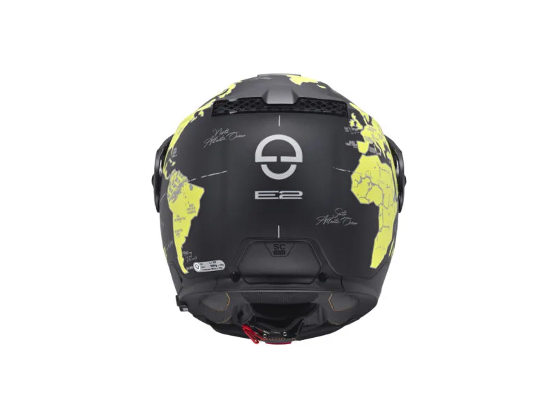 Schuberth Hjälm E2 Atlas matt gul/grå