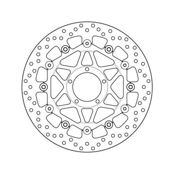 Brembo Serie Oro Bromsskiva floating