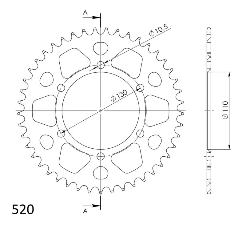 e62d8b73128b190f4528c7a17216f5951f4d3ef8_27_3_486_45_0_1 Supersprox Alu Bakdrev SU/YA Svart 45