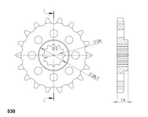 Supersprox Framdrev 1529.17