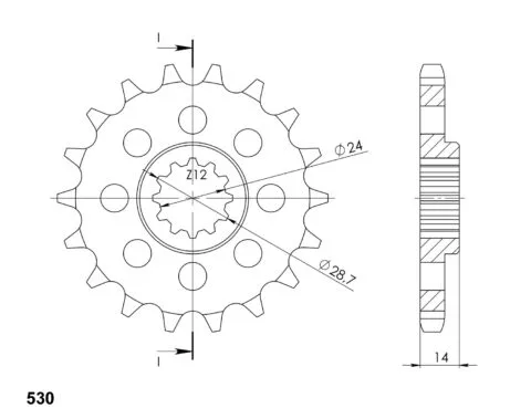 Supersprox Framdrev 1529.17