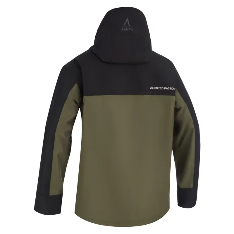 Produck/Product photography studio AMOQ Dynamic Jacka Fodrad Svart/Militärgrön/Hivis