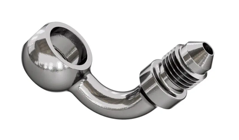 e894c6679f56379f49a870deecef4607a8b630f9_6_8_599_03_04C Goodridge Banjo koppling 90° SS (11.1mm) - Bromsdelar