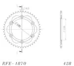 Supersprox / JT Bakdrev Stål 1870.46